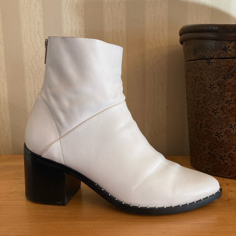 Treasure & Bond ‘Farrah’ Ivory Studded Bootie